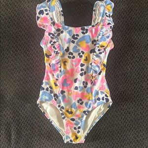 Cat & Jack Girls One-Piece Swimsuit in Pink, Yellow, Blue, Navy